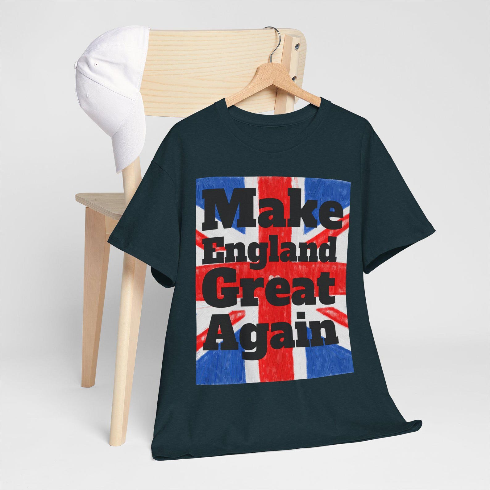 Make England Great Again UK Patriot Casual Wear, Political Statement Shirt, Gift for British Patriots, MEGA Style, English Patriot Shirt S