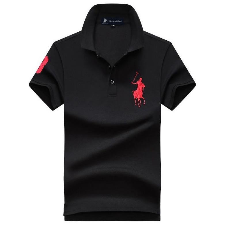 

Футболка с коротким рукавом TrendHub однотонная, с воротником поло и коротким рукавом 6XL