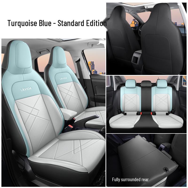 CLY All-Season Leather Seat Cushion for Volkswagen Lavida New Rui Sports 111