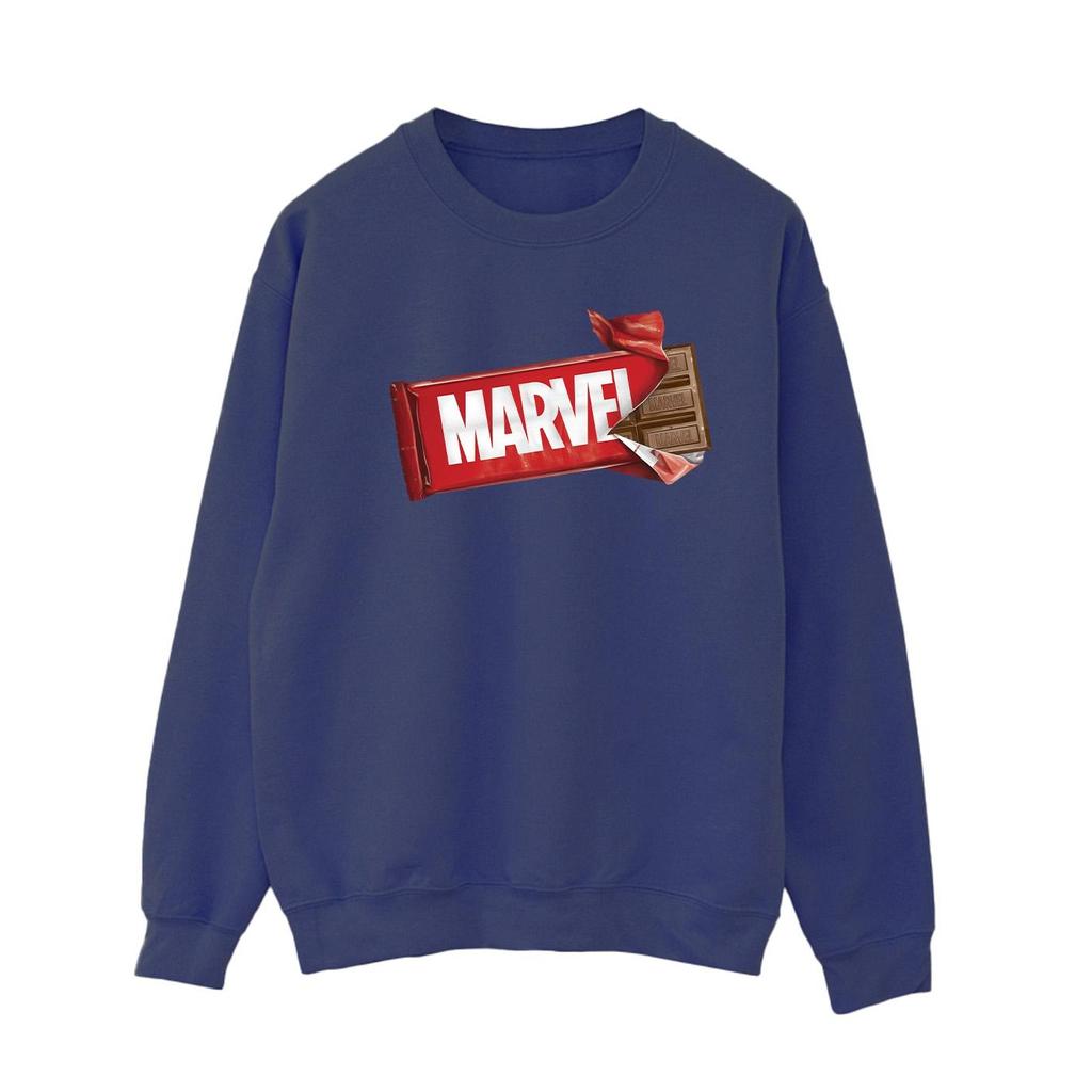 Marvel Universe Womens/Ladies Marvel Chocolate Sweatshirt