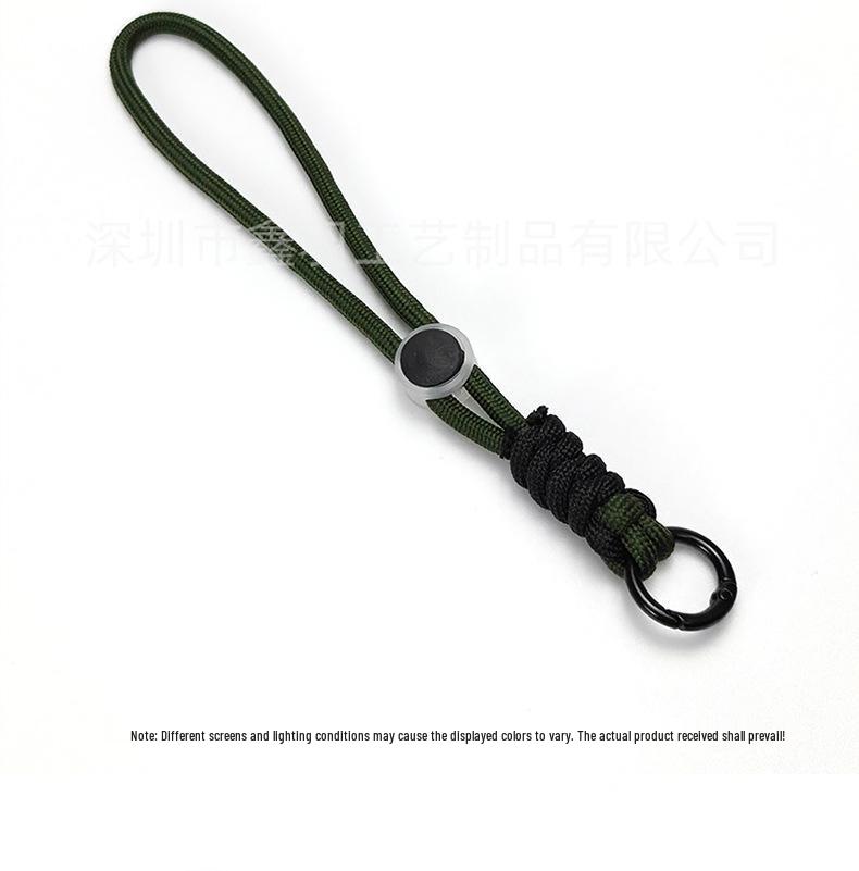 Verstelbare Polsband met Camera Sleutelhanger, Telefoon Lanyard en Poppetje Hanger