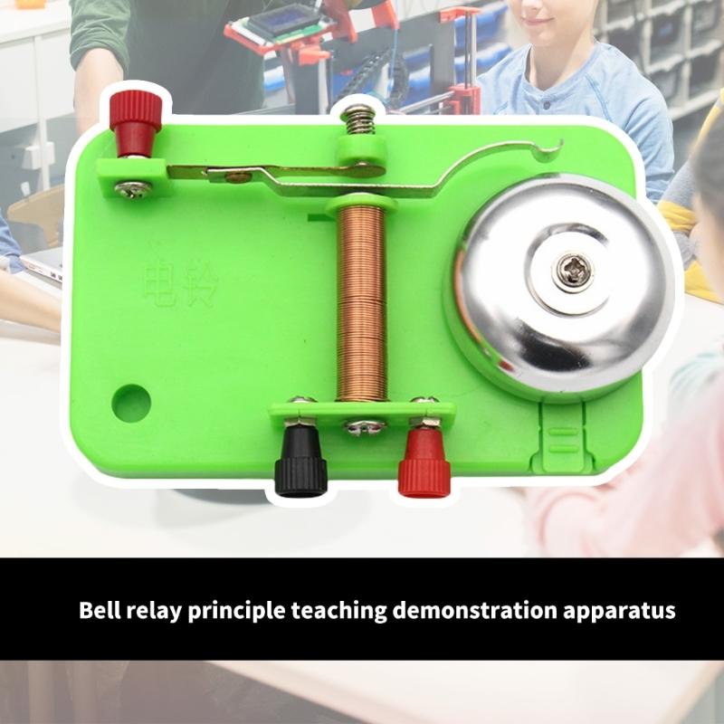 Relés de Timbre Eléctrico Modelo Componentes de Experimentos Eléctricos para Enseñanza de Física Laboratorios Escolares y Educación Científica