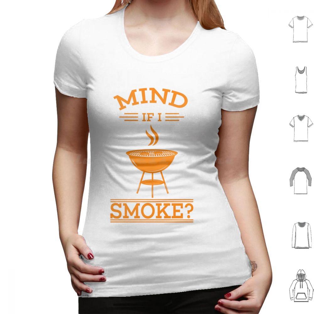 Cool Mind If I Smoke Gift Design For Grills And Smokers T Shirt Big Size 100 Cotton Bbq Smoke Mind If I Smoke Barbecue Grill