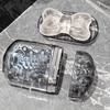 Leakproof Travel Soap Case Shampoo Bar Holder, Storage Box Organizer Soap Container with Draining Layer Portable Bar Soap Holder