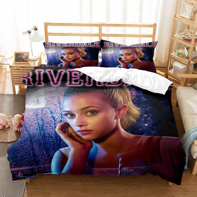 

Riverdale Printed Bedding Set 3D Bedding Set Printed Duvet Cover Sets With Pillowcases Digital Printing Comforter Cover Sets EU Single 135x200cm