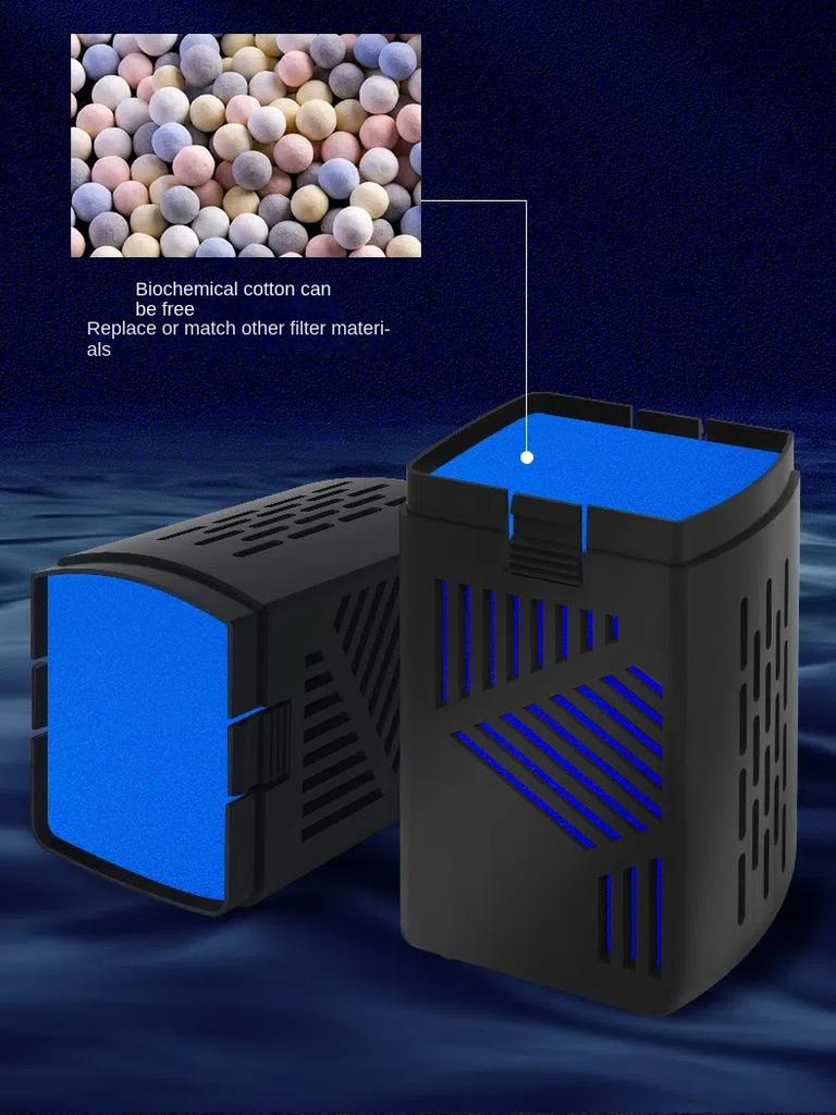 Fish Tank Filter Silent Circulation Fecal Suction Oxygenation and Wave Making