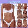 Stunning Sexy Women's Bikini Set With Padded Bra And Thong For Ultimate Comfort