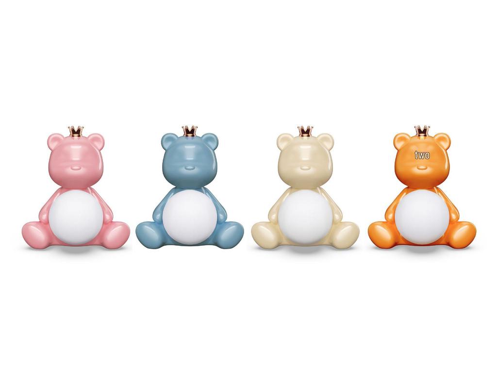 RGB Bluetooth Speaker Lamp with Colorful Ambient Light and Mobile Control - Creative Little Bear Design for Bedroom and Study