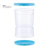 Hourglass Pickle Jar Pickle Juice Separator Food Grade BPA Free Leak Resistant Airtight Pickle Organizer Storage Jar