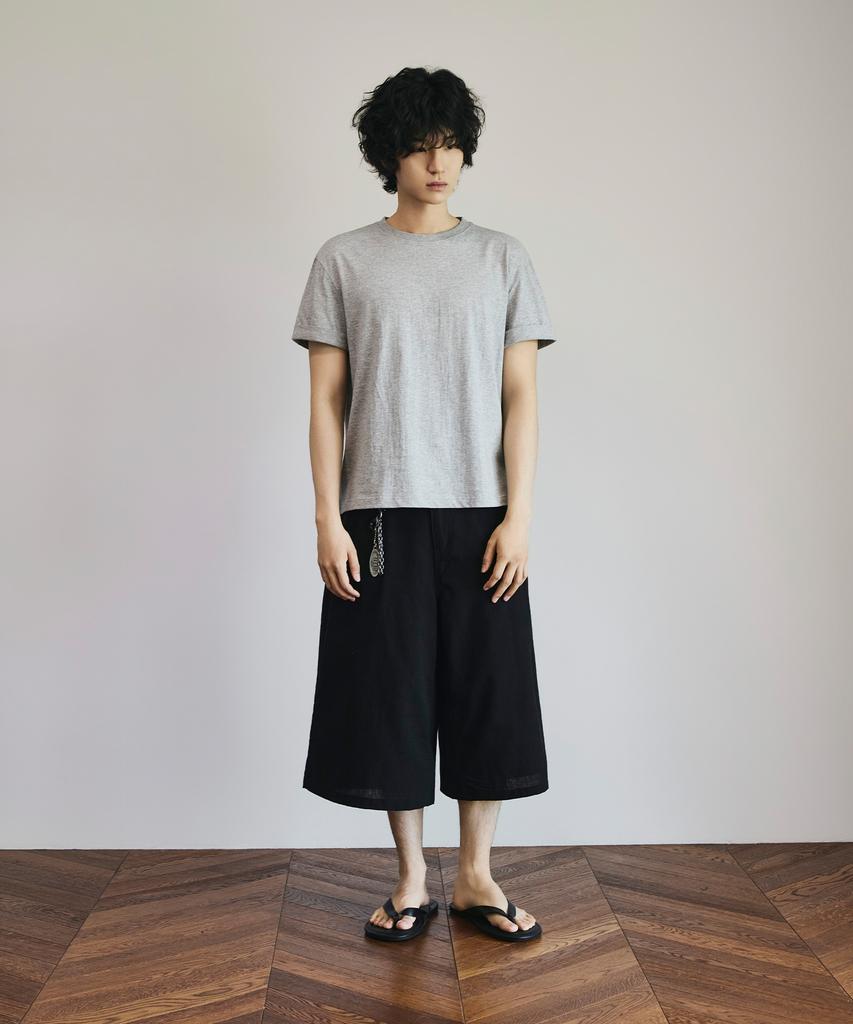 SIGNATURE Summer Linen-Like D-Ring Bermuda Pants [2 Colors]