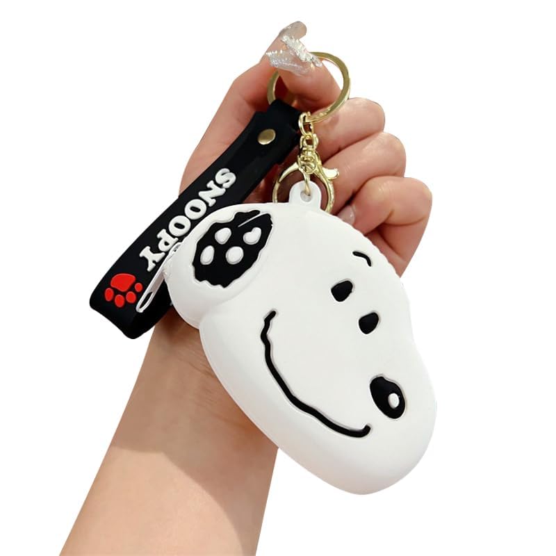 

[TwsiT] snoopy key ring coin purse coin case wallet men s ladies super cute Accessories miscellaneous goods Popularity Goods presentation