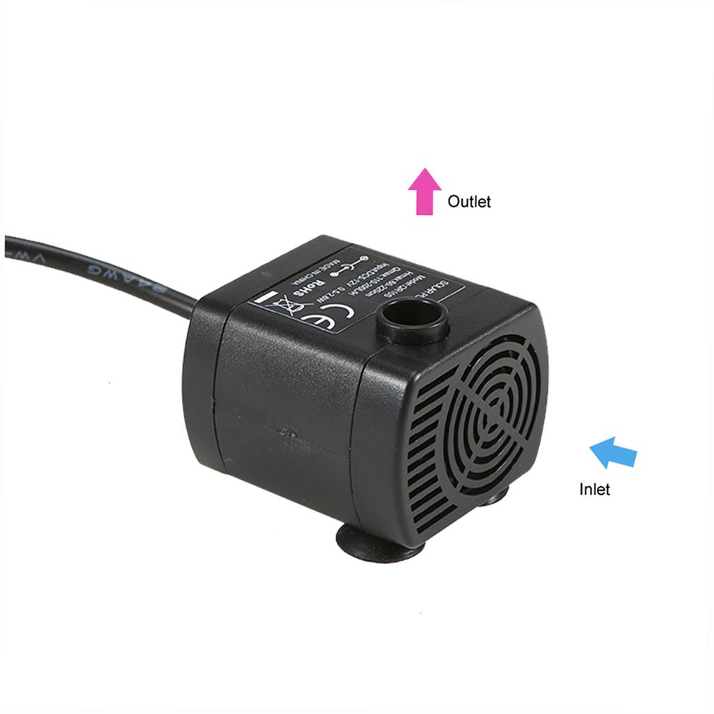 Decdl 9V 2.5W Solar Panel Solar Powered Fountain Submersible Brushless   Kit for Bird Bath Pond Pull 190L/H 170cm Lift