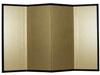 Gold Folding Screen (matte Western Gold Stamping) 4 Pieces H265xW392