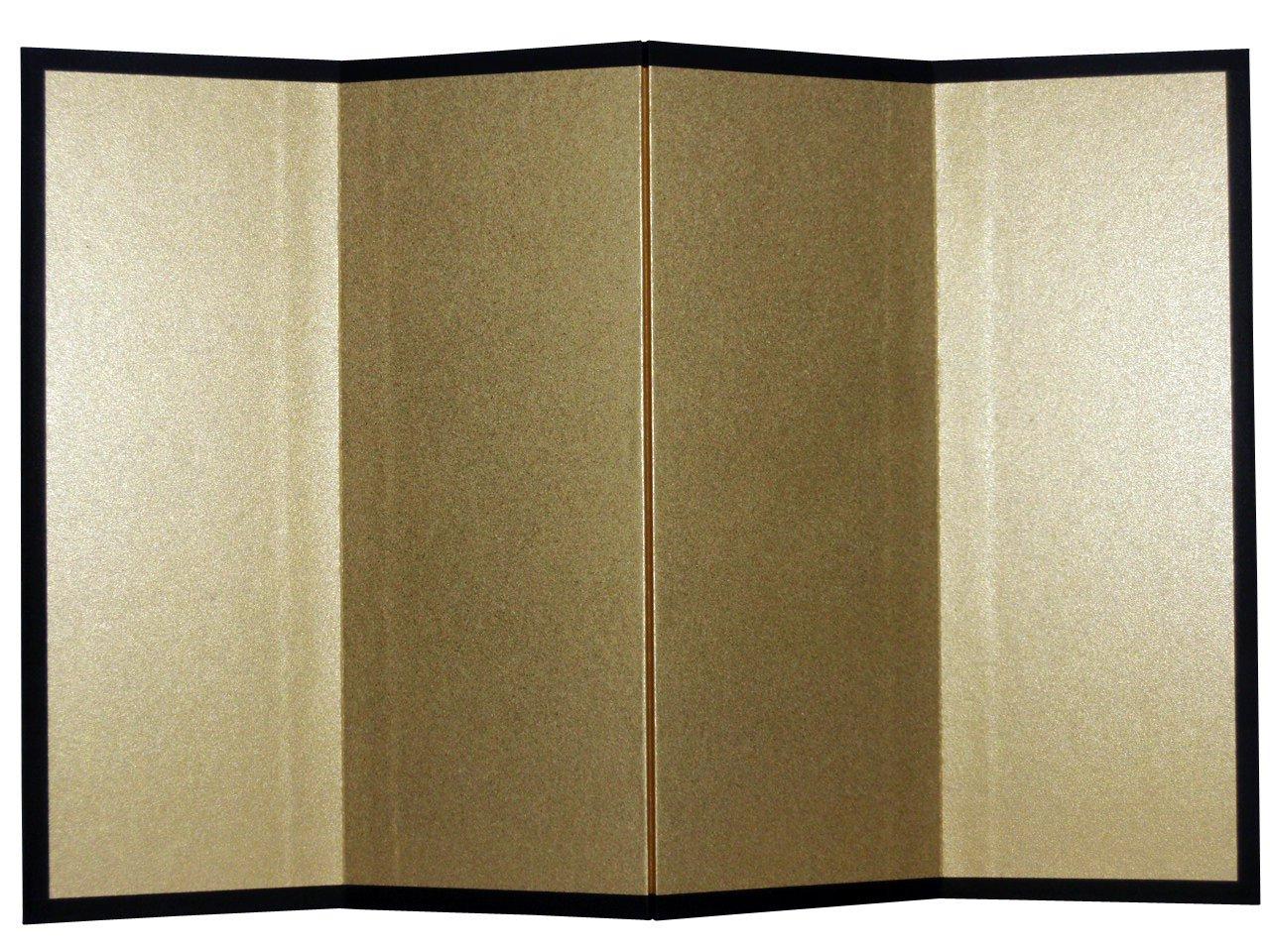 

Gold folding screen (matte Western gold stamping) 4 pieces H265xW392
