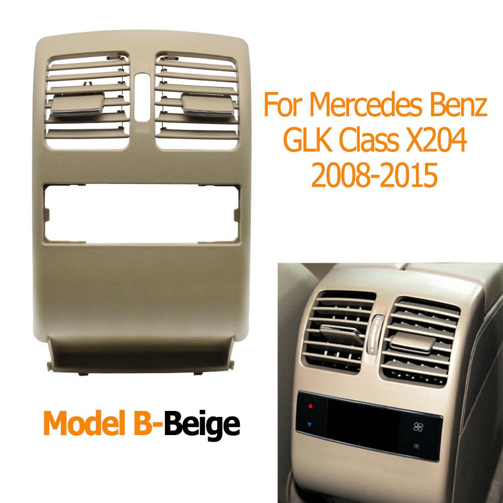 Car Interior Rear Console Air Conditioner Ac Vent Grill Outlet Cover For Mercedes Benz GLK 204 GLK220 GLK250 GLK300 GLK350