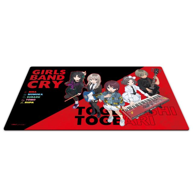 Anime [Girls Band Cry] Character Rubber Mat, Thornless and Thorny, Vol.2