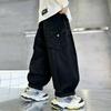 2025 Jungen Casual Weitbeinige Cargohose für Frühling und Herbst