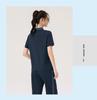Women's Summer Sportswear Set: Lapel Short Sleeve Top & Loose Long Pants, Plus Size, Casual Two-Piece Running Suit
