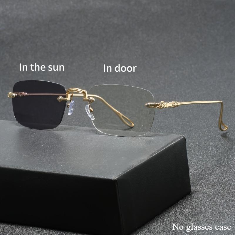 

1 Pair/2 Pairs of Unisex Color Changing and Anti Blue Light Glasses Transparent Lenses Suitable for Mobile Phones and Computers