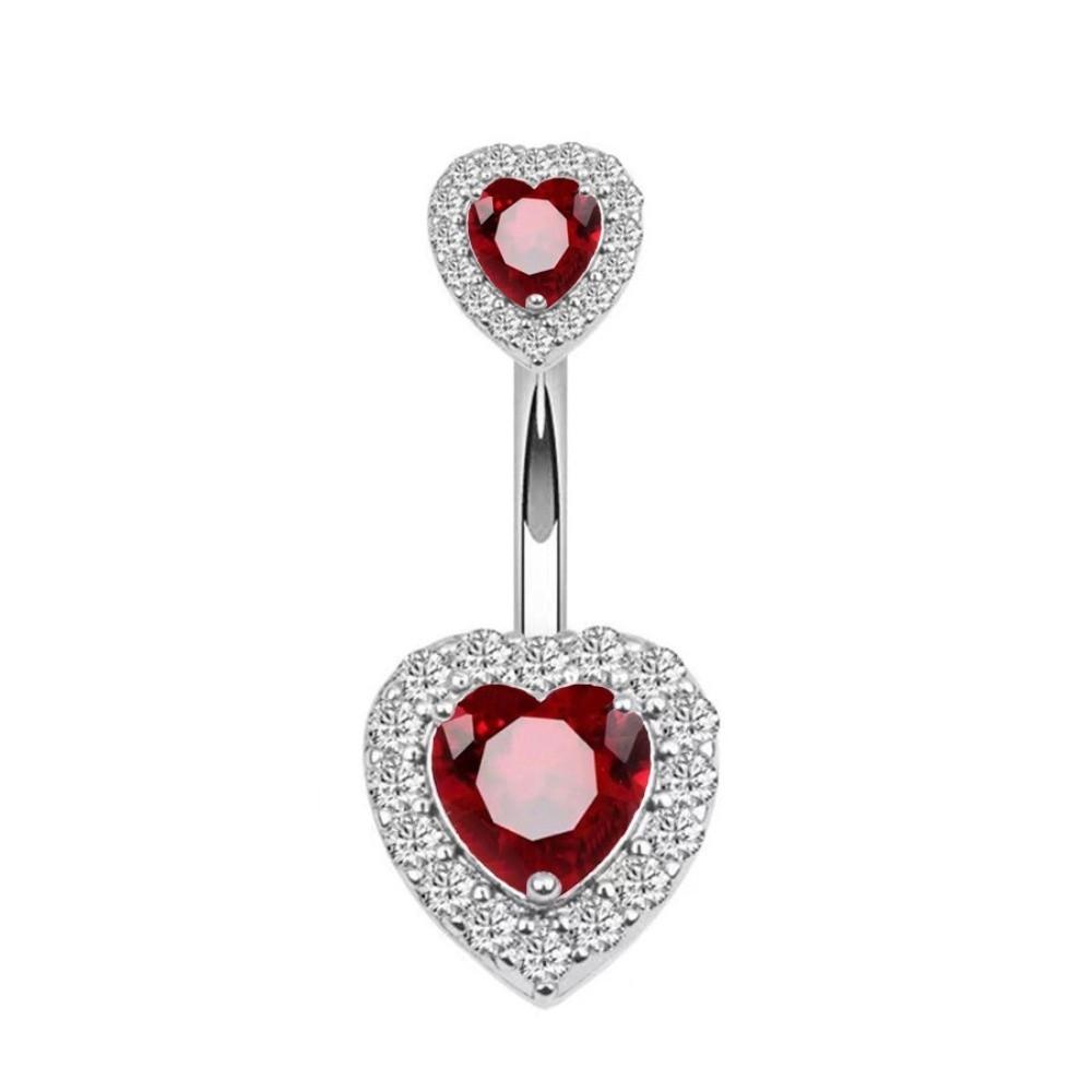 Persönlichkeits Nabelpiercing Barbell Edelstahl Gebogene Bauchnabelringe Mode Bauchringe Täglich