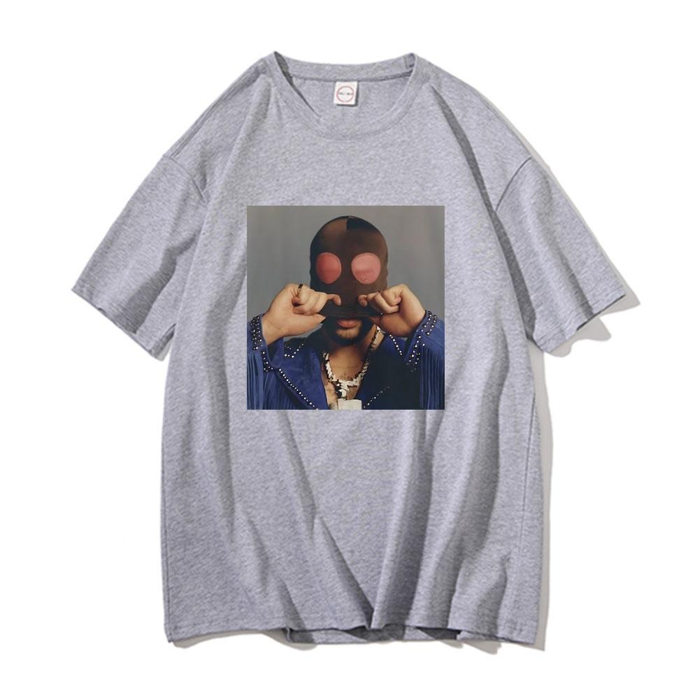 Rapper Bad Bunny Nadie Sabe Lo Que Va A Pasar Maana Album Graphic Print Tshirt Short Sleeve Unisex Hip Hop T Shirt