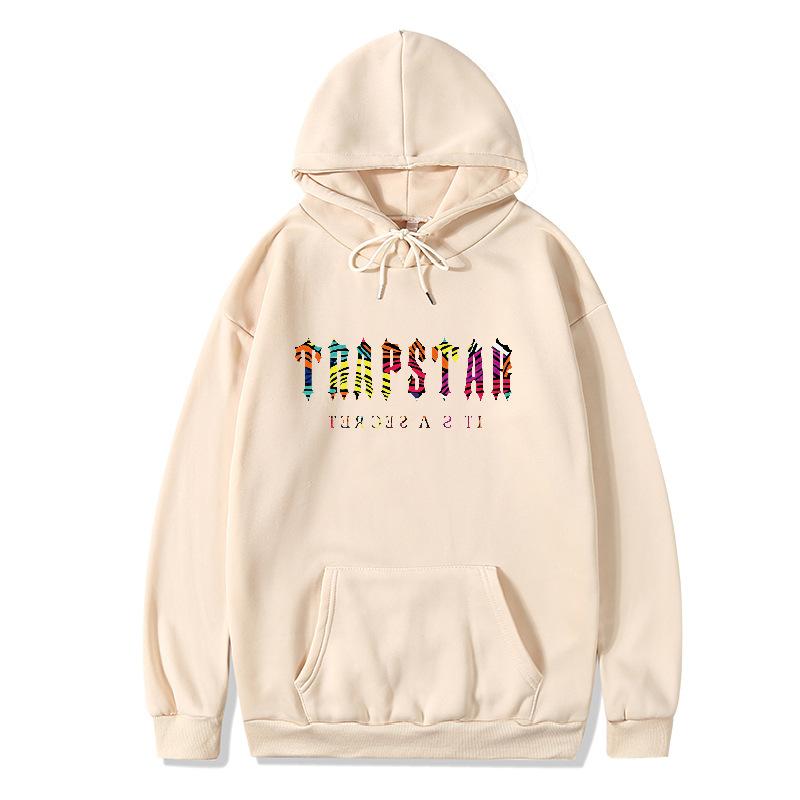 Sweater trendy brand printed hoodie autumn and winter sweater top