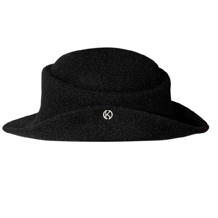 

Breathable Wool Trilby Hat For Cold Weather Soft Lining Unisex Fashion Headwear Easy To Maintain чорний
