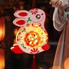 Antique Rabbit Flower Lantern Cartoon Lantern DIY Material Package  Mid-Autumn Festival