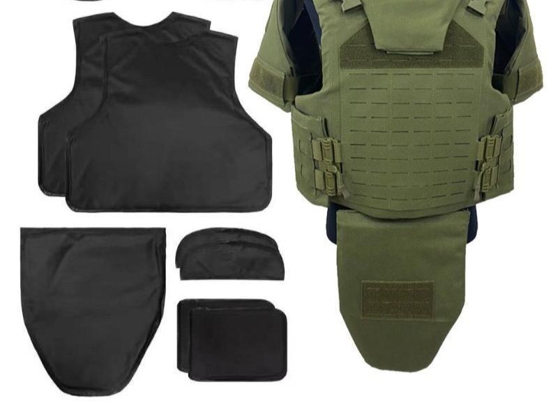 Level IIIA Quick Release Tactical Vest with Laser Cut MOLLE System and Anti-D Clothing