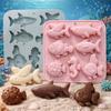 Reusable Mousse Cake Mold Ocean Theme Baking Mould Chocolate Dessert Mold  Homemade Candy