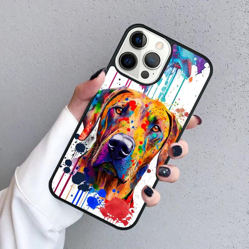 

Rhodesian Ridgeback Puppy Dog Phone Case For iPhone 17 Air 15 16 11 12 13 14 Pro Max Cover For iPhone 17 Air Max Plus Fundas iPhone 13
