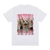 Professional Yapper Meme T-Shirt Funny Cat Lovers Graphic Short Sleeve T Shirt 100% Cotton Casual Comfort Loose T-shirts Unisex