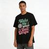 Wake Me When The Ball Drops Disco New Year Party Graphic Tee Pure Cotton T-shirt