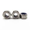 316 Stainless Steel Nylon Insert Lock Nut, DIN985, M2.5-M30, Prevailing Torque