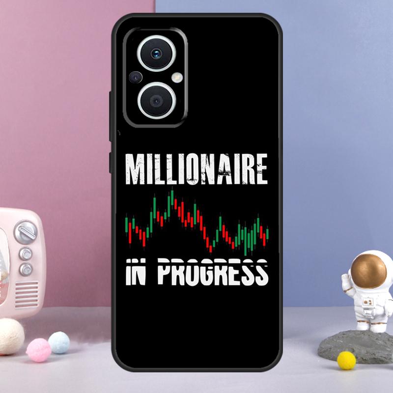 Day Trader Trader Trading Funda For OPPO Reno 11 F 12F 13F 14F 10 12 13 14 Pro 7 8 Lite OPPO Find X9 X6 X5 X8 Pro Case