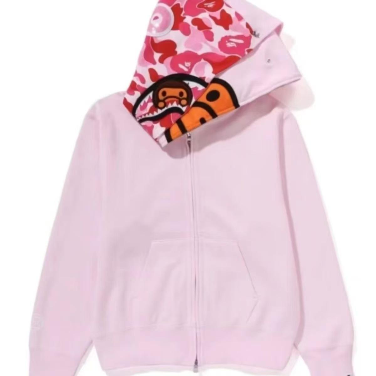 Американская ретро камуфляжная толстовка с капюшоном на молнии - Унисекс осенняя верхняя одежда