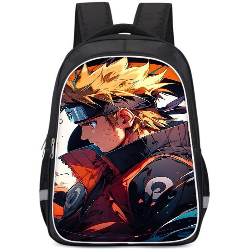 Naruto Large Capacity 3d Backpack Lightweight Burden-reducing School Bag For Kids