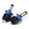 2Pcs 36W 12V/24V H4 8000LM White LED Headlight Kit COB Headlamp Light Bulb IP68