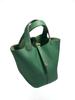Genuine Leather Women's Bucket Bag - TOGO Cowhide Casual Fashion Handbag