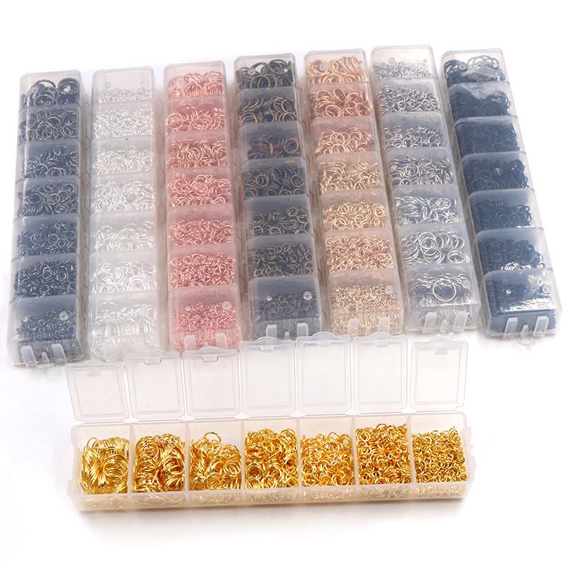 DIY Jewelry Making Kit: Jump Rings, Ear Hooks, Ear Plugs, Lobster Clasps for Earrings & Bracelets