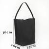 Korean Commuter Portable One-shoulder Tote Bag Leather Top-layer Cowhide Underarm Large-capacity Bucket