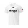 Li Ning Short Sleeved T Shirts Unisex White AHSVE61-2
