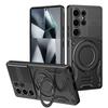 Coque Case for Samsung Galaxy S26 Ultra S25 FE S24 S23 Plus S 26 25 A57 A37 A17 5G A56 A36 A16 Anti-Slip Shockproof Ring Holder