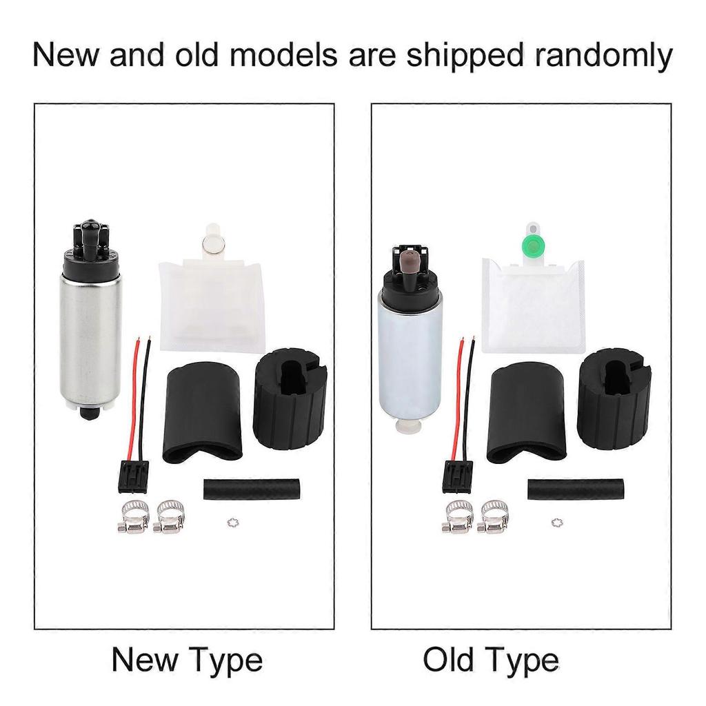 255LPH Universal High Pressure Electric in tank Fuel Pump with Installation Kit GSS342