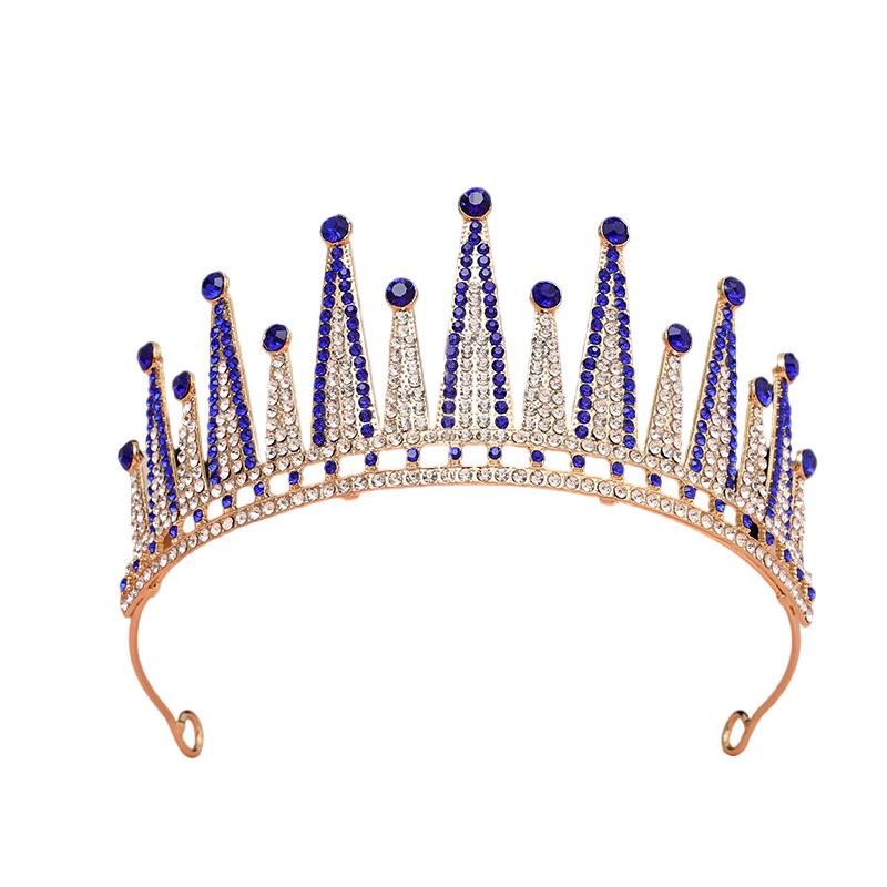 Свадебная корона тиара корейская супер фея принцесса день рождения аксессуары для волос свадебная фата королева тиара аксессуары