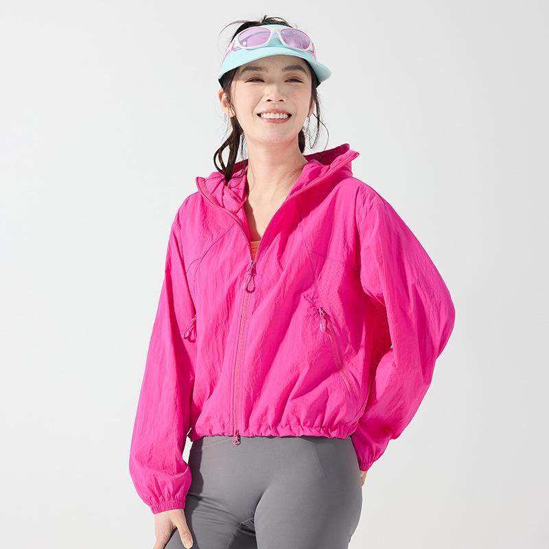 Summer new couple sunscreen clothes women's ultra-thin breathable UV-proof jackets outdoor sunscreen clothes men's