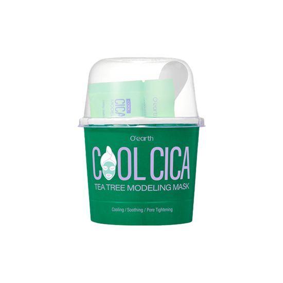 O'earth Cool Cica Tea Tree Modeling Pack Full Package