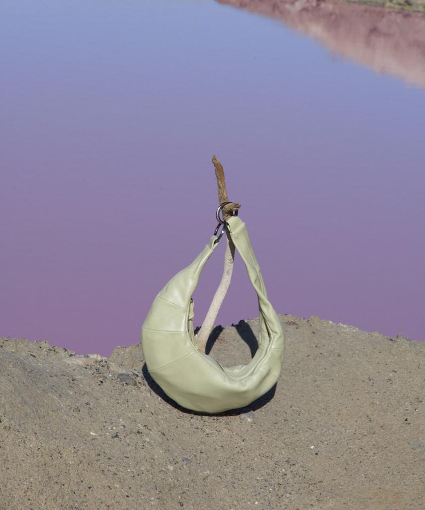 Archivepke Small Fling Hobo Bag(Olive Beige)_Ovbax26055Obg