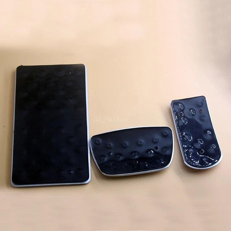 For Toyota Land Cruiser Prado 150 120 FJ150 FJ120 AT Aluminum Automatic Brake Pedal Pedale Cover 2003- Sytling Stickers