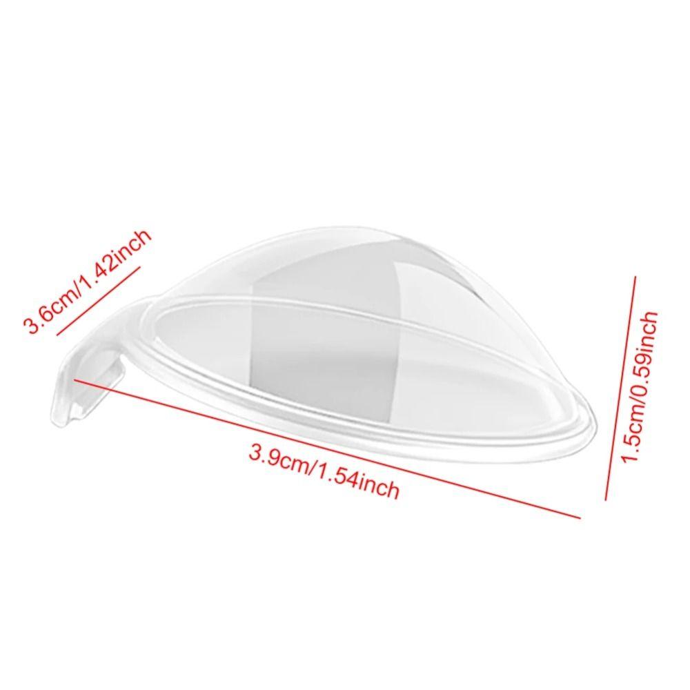 Protetor de Lente Anti-colisão Capa Protetora de Lente de Plástico para Acessórios de Câmera Panorâmica DJI Osmo 360